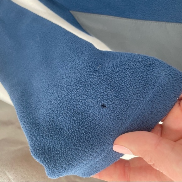 COLUMBIA Men’s Pullover 1/4 Zip Performance Fleece Blue/Grey size: Large - Picture 6 of 8